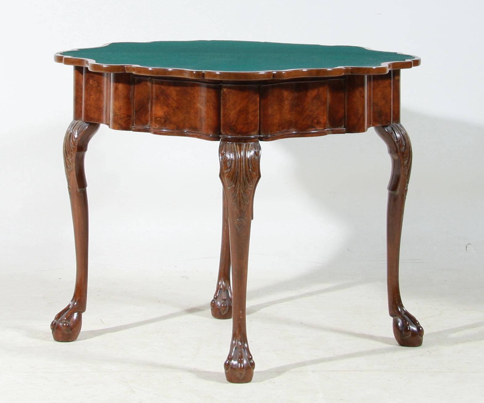 SPELBORD, barockstil, 1800/1900-tal.