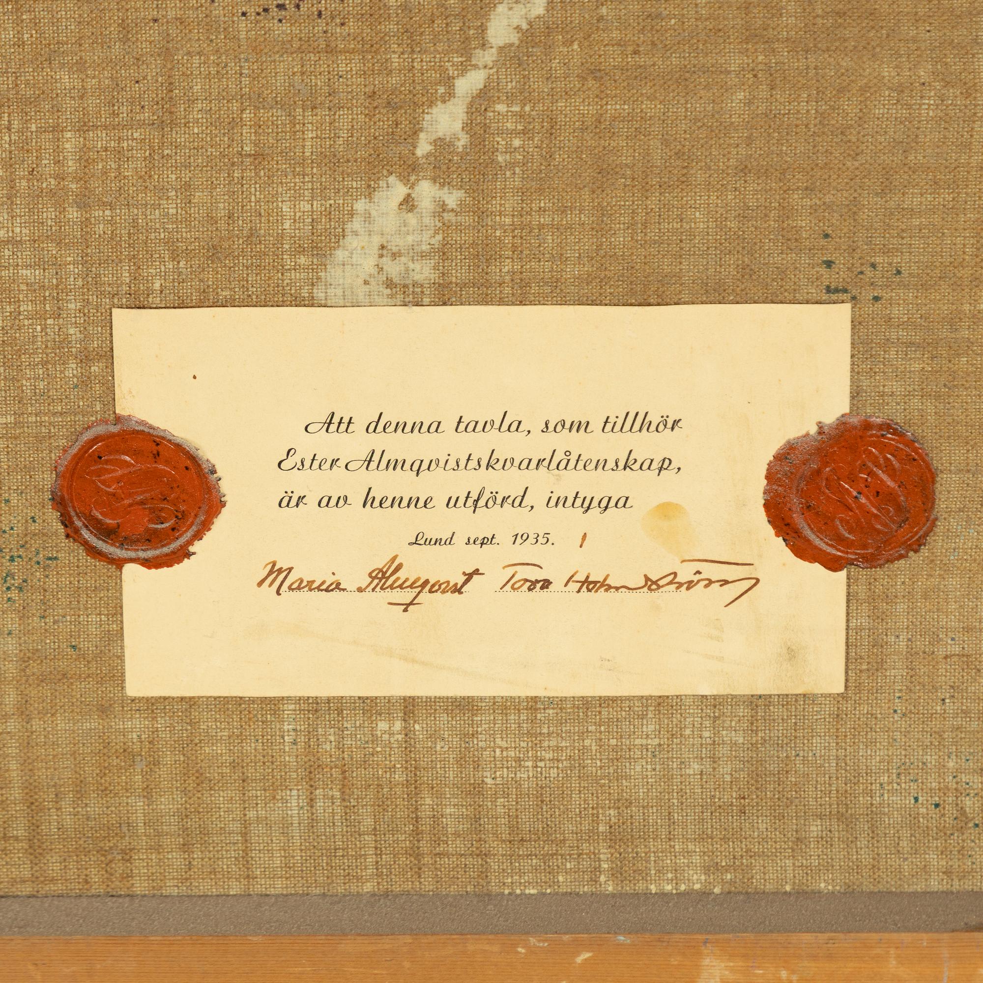 Ester Almqvist, "By the Quay".