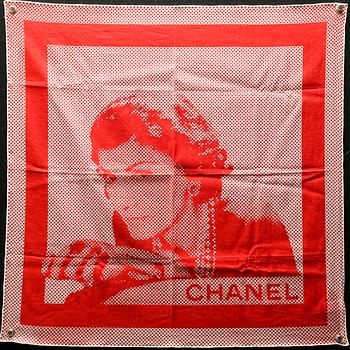 SCARF, bomull, Chanel.