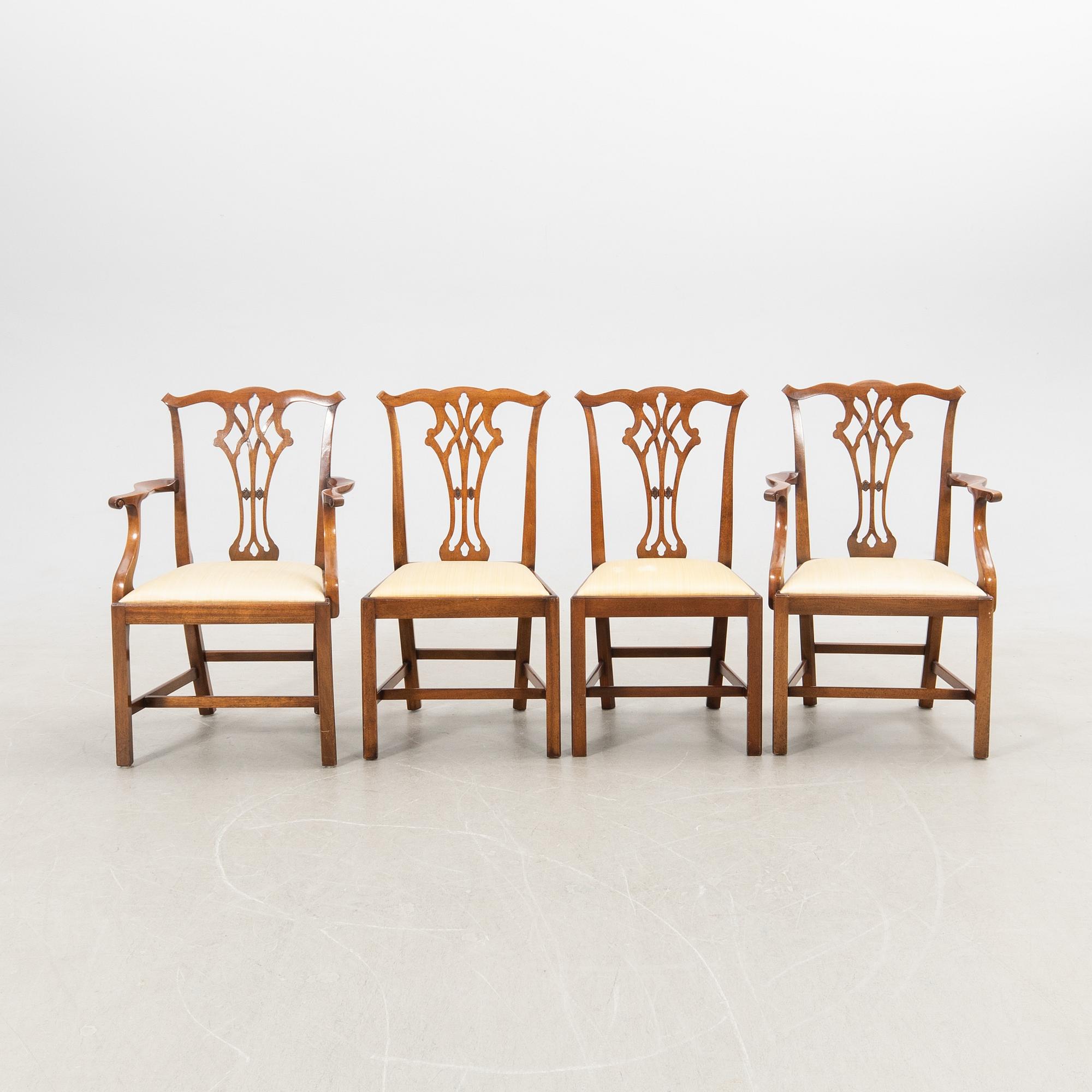 Dining group 11 dlrs England mid-20th century.