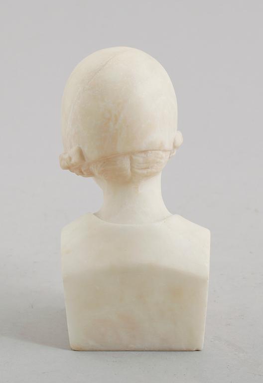 SKULPTUR, alabaster, 1900-talets första hälft.