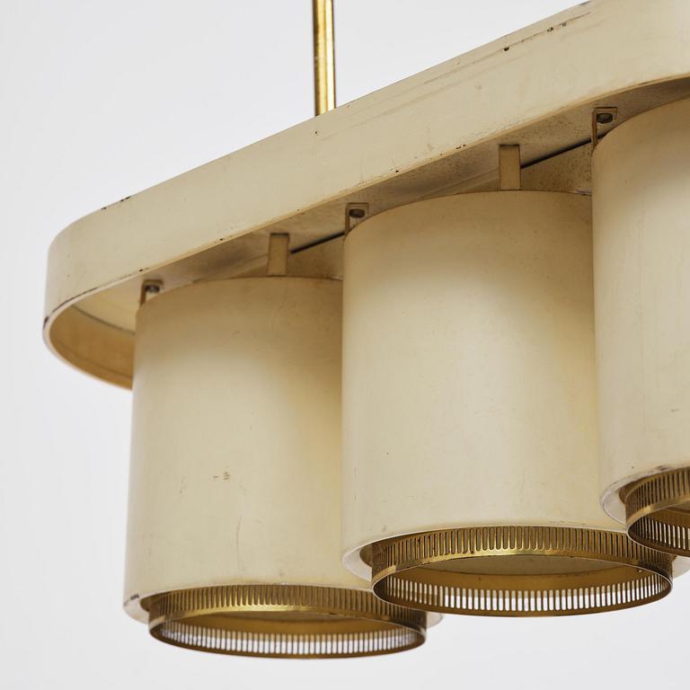 Alvar Aalto, a ceiling lamp model A 203,  Valaisinpaja Finland, 1970s.