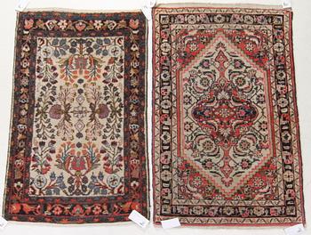 MATTOR, 2 st. Orientaliska. Ca 114x72, 118x78.