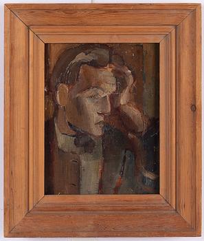 Allan Ebeling, Portrait of the Sculptor Erik Sand.