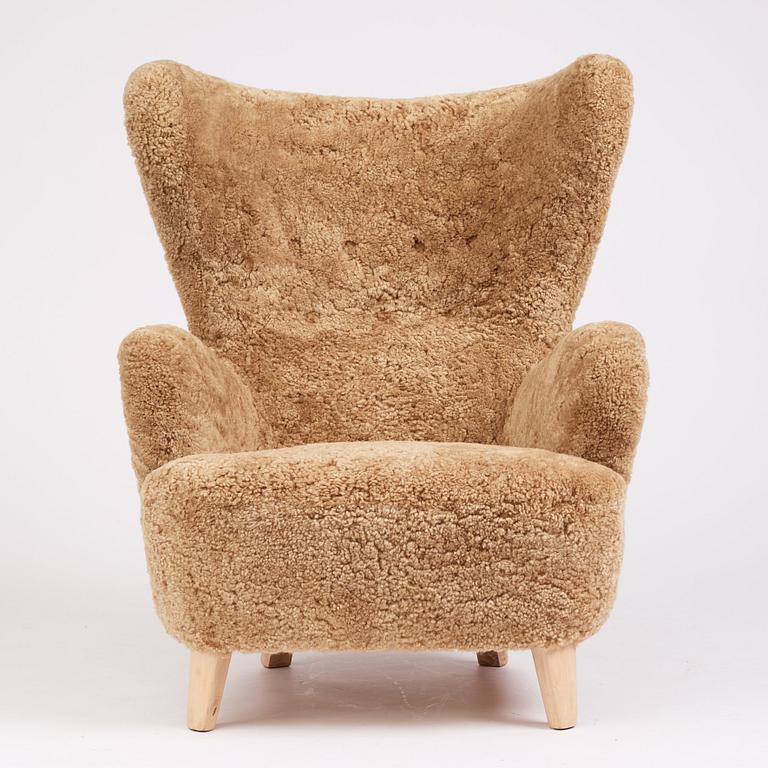Otto Schulz, a Swedish Modern armchair, Boet 1940s.