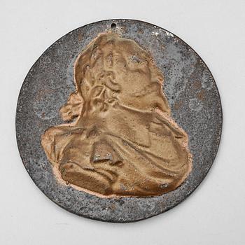 MEDALJONGER, 20 st, gjutjärn, Sverige sent 1800-tal.