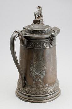 KANNA, pläter, Reed & Barton, 1800-talets andra hälft.