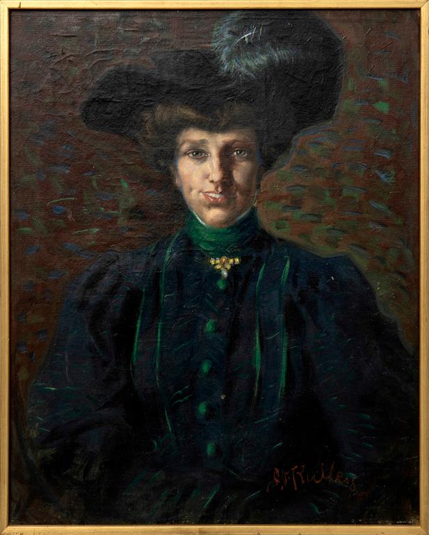 Axel Kulle, Woman's portrait.