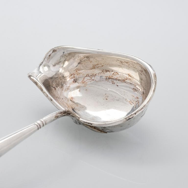 J.W. Jokiniemi, soppslev, silver, Nystad 1897.