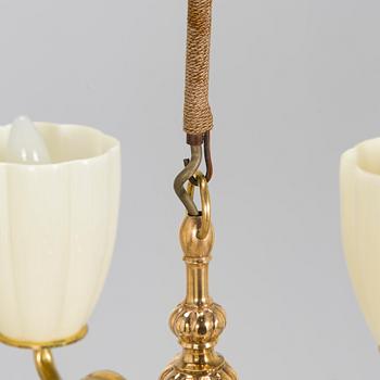 Paavo Tynell, taklampa, modell 1420/5, Taito, 1930-tal.