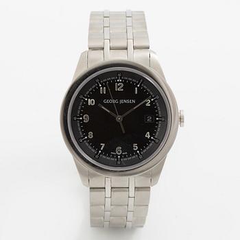 Georg Jensen, Wristwatch, Vice, design Barth, wristwatch, 40 mm.