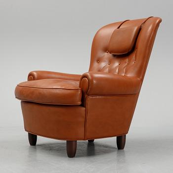 Carl Malmsten, a 'Jättepaddan' easy chair, O.H. Sjögren, Sweden.