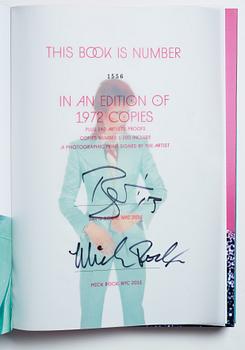 Mick Rock, limited edition photo book signed by Rock and Bowie 2015 published by Taschen.