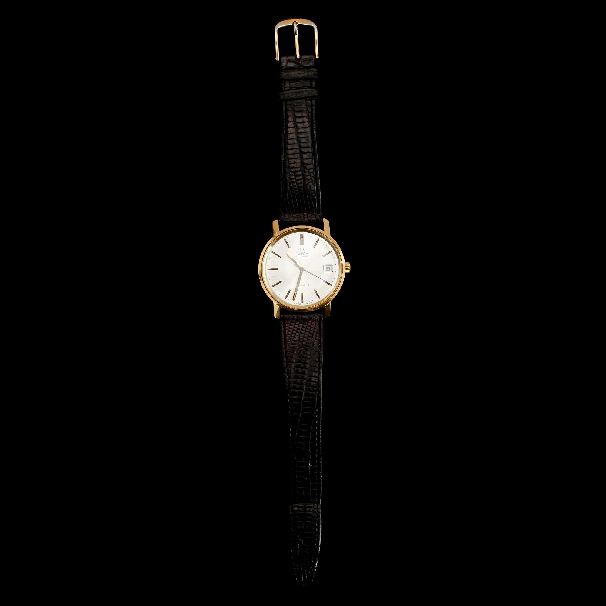 ARMBANDSUR, 18 k guld, Omega, 1970-tal.