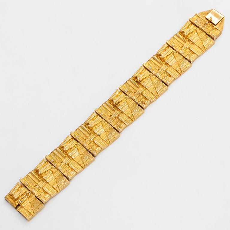 Björn Weckström, an 18K gold 'Suma' bracelet for Lapponia.