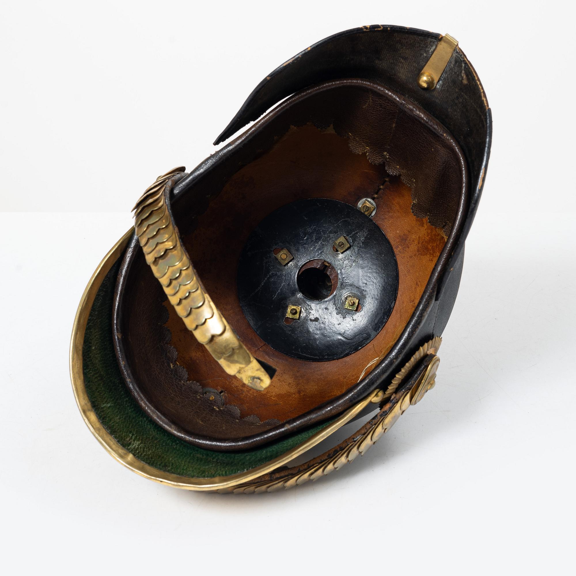 Kask, M/1886 för dragonmanskap.