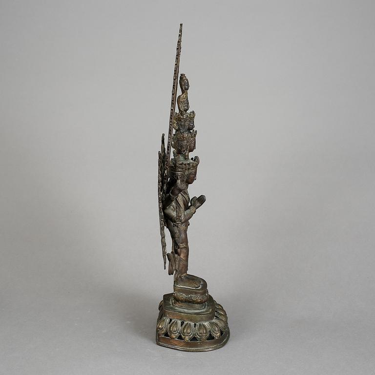 SKULPTUR, brons, modern tillverkning.