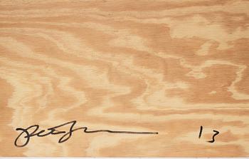 Peter Sutherland, signed and dated -13 verso.