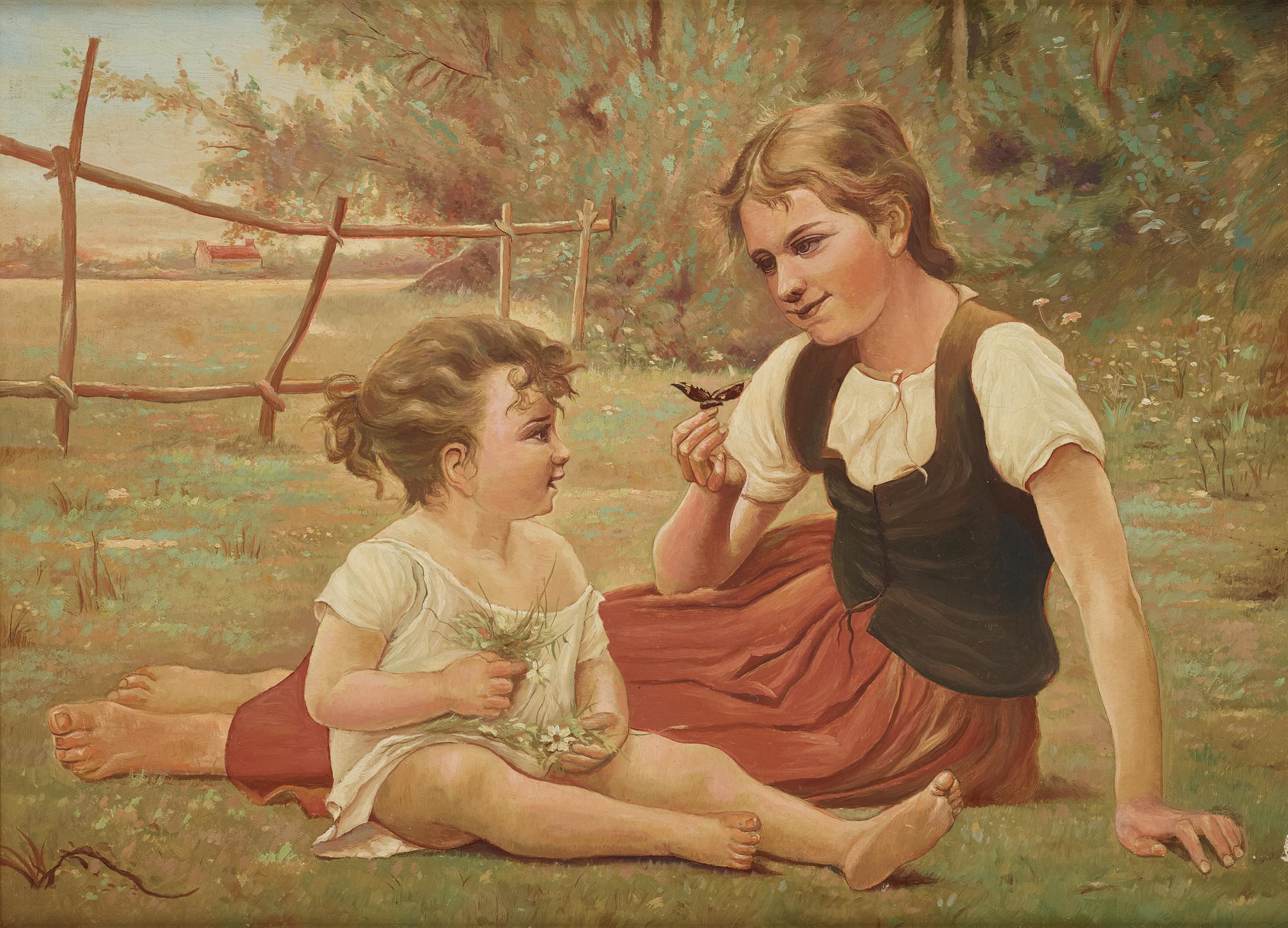 Ludvig Frid, tillskriven, Fjärilen.