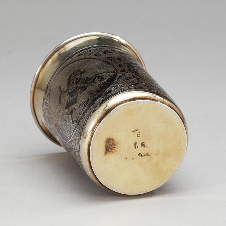 BÄGARE, okänd mästare, Moskva 1839.