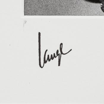 ÅKE LANGE, fotografi, silvergelatin, 1930/-tal, stämpelsignerat.