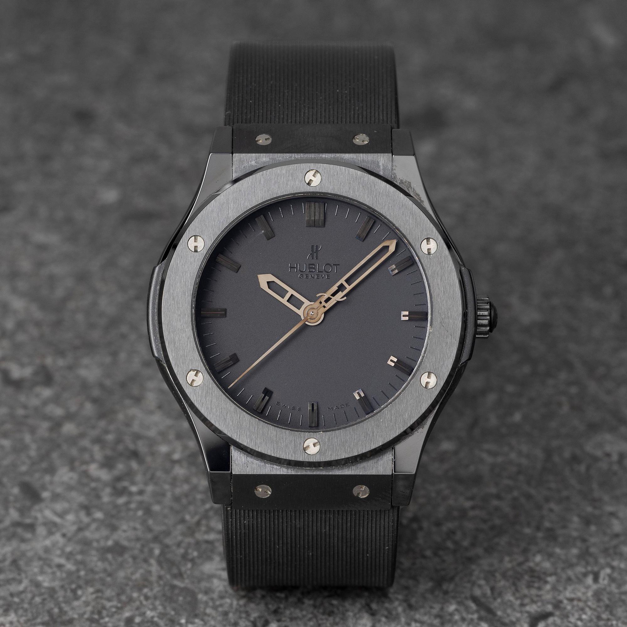 Hublot, Classic Fusion, "All Black", "Limited Edition", ca 2009.