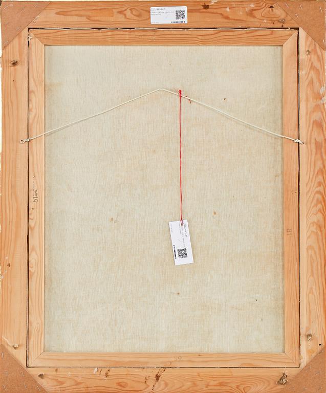 CHARLES ROKA, olja på duk, signerad.