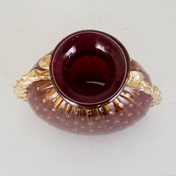 VAS, glas, Murano, signerad, 1900-talets mitt.