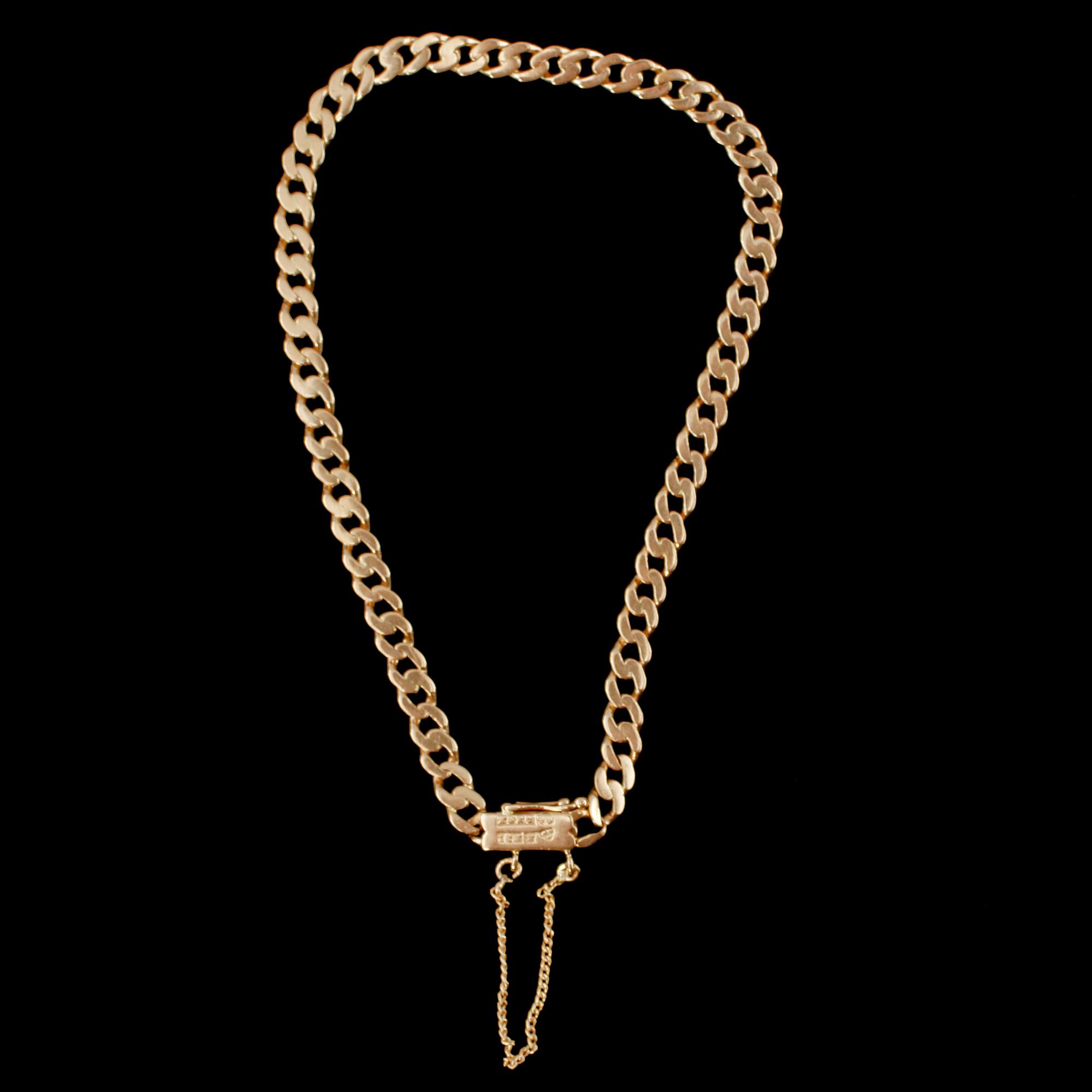 ARMLÄNK, 18k guld, Ceson, Göteborg, 1948. Vikt 8 g.