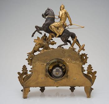 BORDSPENDYL, märkt Japy Frènes & Cie Med. D'honneur. Frankrike 1800-talets slut.