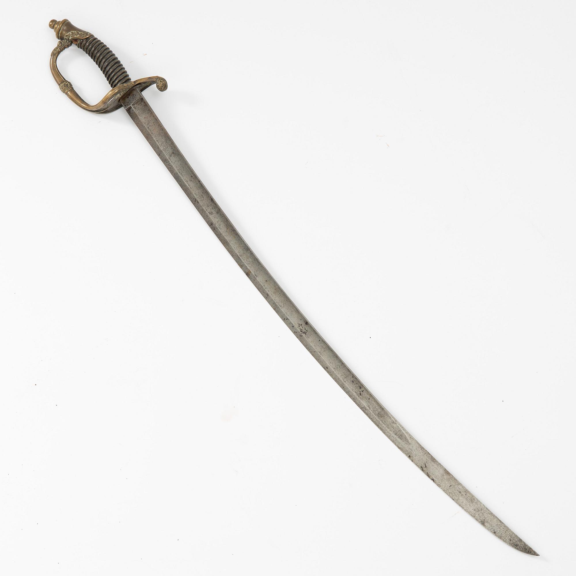 A 19th century Dutch/German sabre.