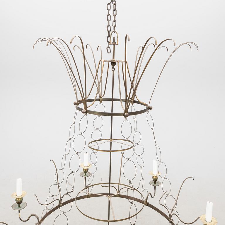 A 20th century chandelier.