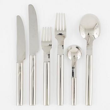 Mikael Björnstjerna, cutlery 'Oval Steel', Boda Nova (36 pieces).