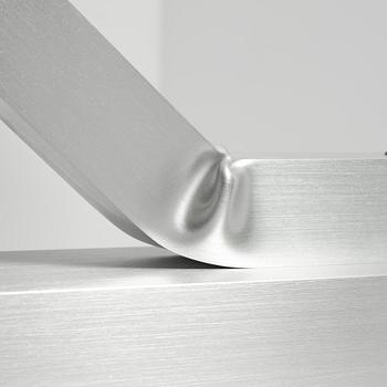 David Taylor, a unique table lamp, "Aluminium Table Lamp #3", Studio Mellösaverken, Sweden, 2025.