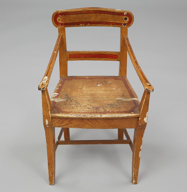 BARNSTOL, 1800-talets andra hälft.