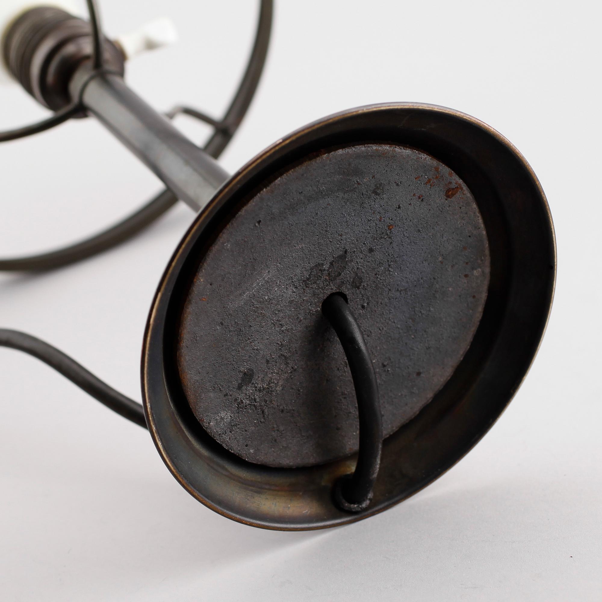 BORDSLAMPA, s k strindbergsmodell, 1900-talets första hälft.