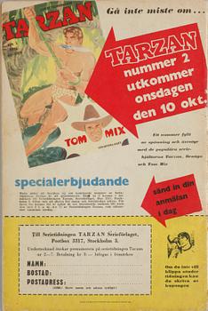 The first Tarzan comic book from 1951.