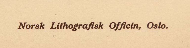 Emil Korsmo, 29 lithographic weed plates.