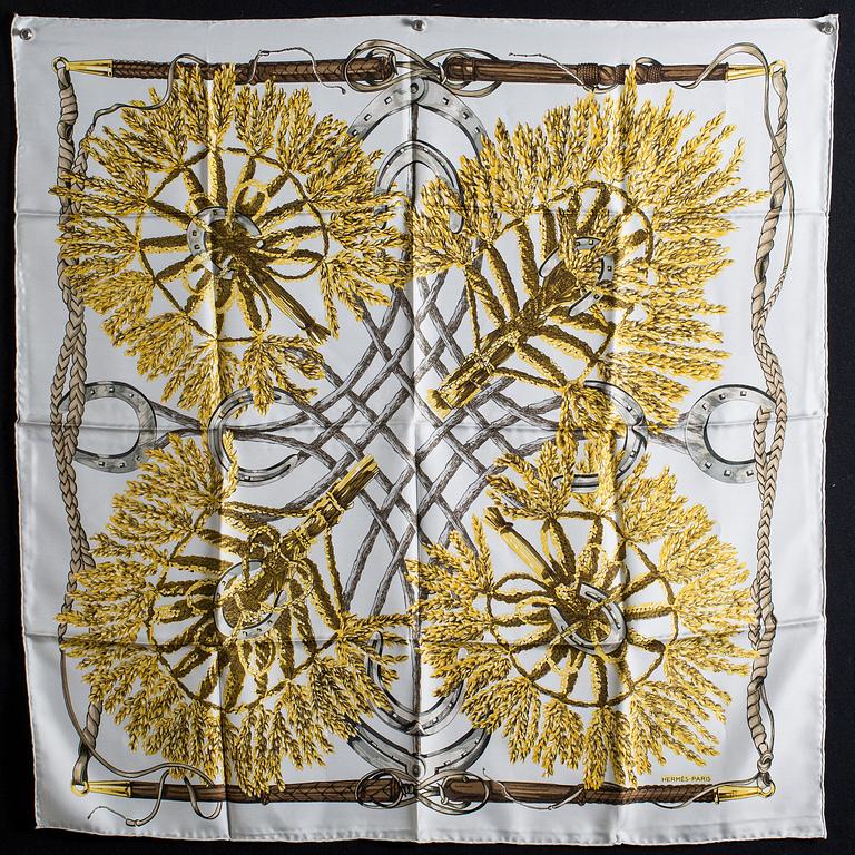 SCARF, "Bouquets de Moisson", Hermès.