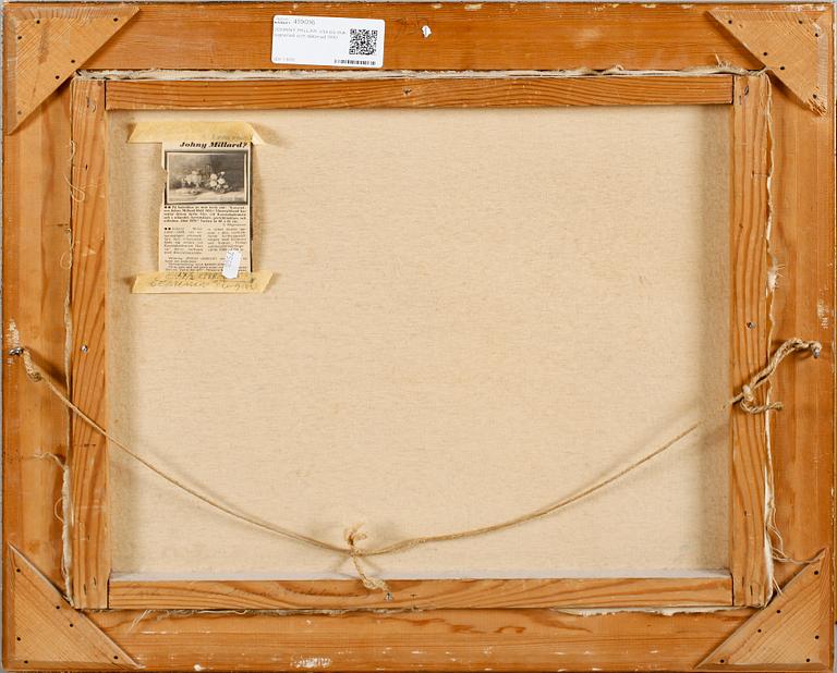 JOHNNY MILLAR, olja på duk, signerad och daterad 1910.