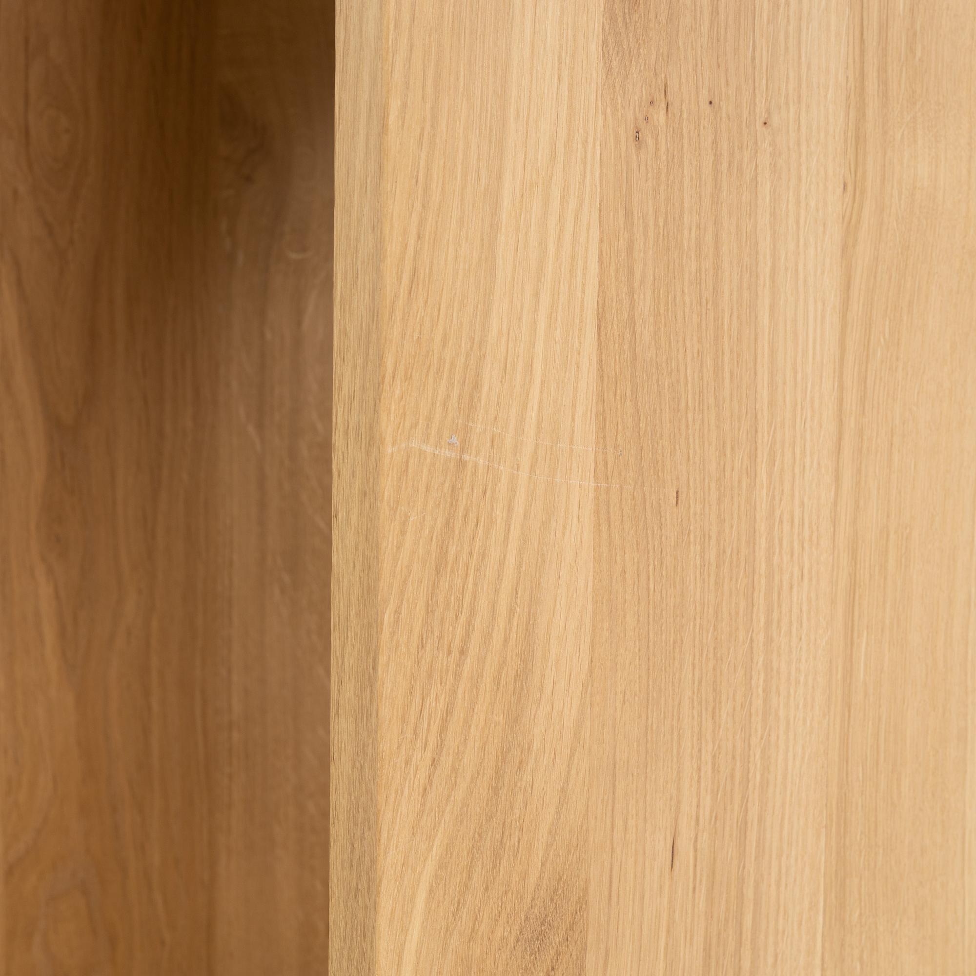 An oak book case from Ethnicraft.