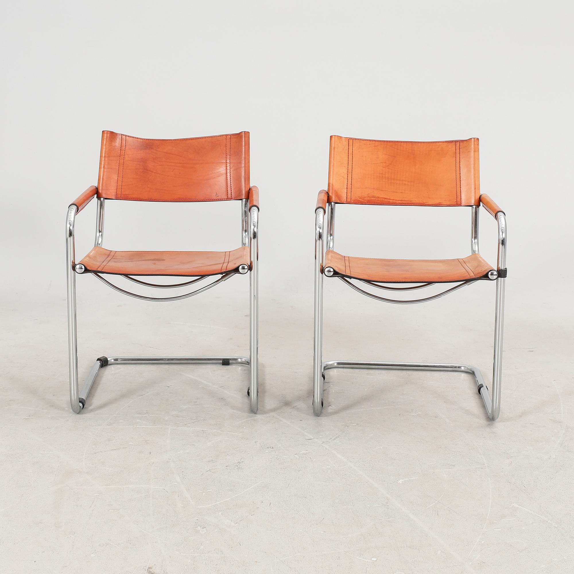 Karmstolar 6 st IIaiien sent 1900-tal.