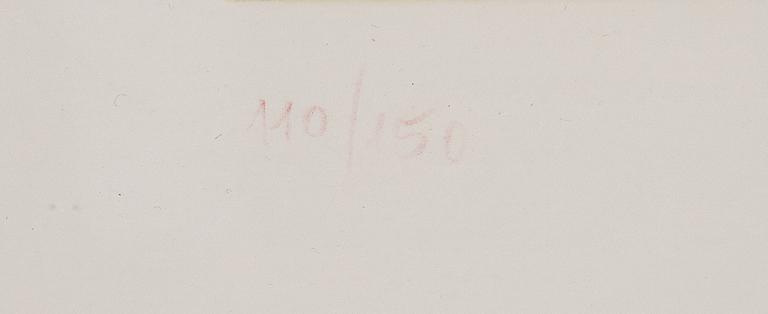 Salvador Dalí, "Divine Forest (Canto 28)" from "The Divine Comedy".