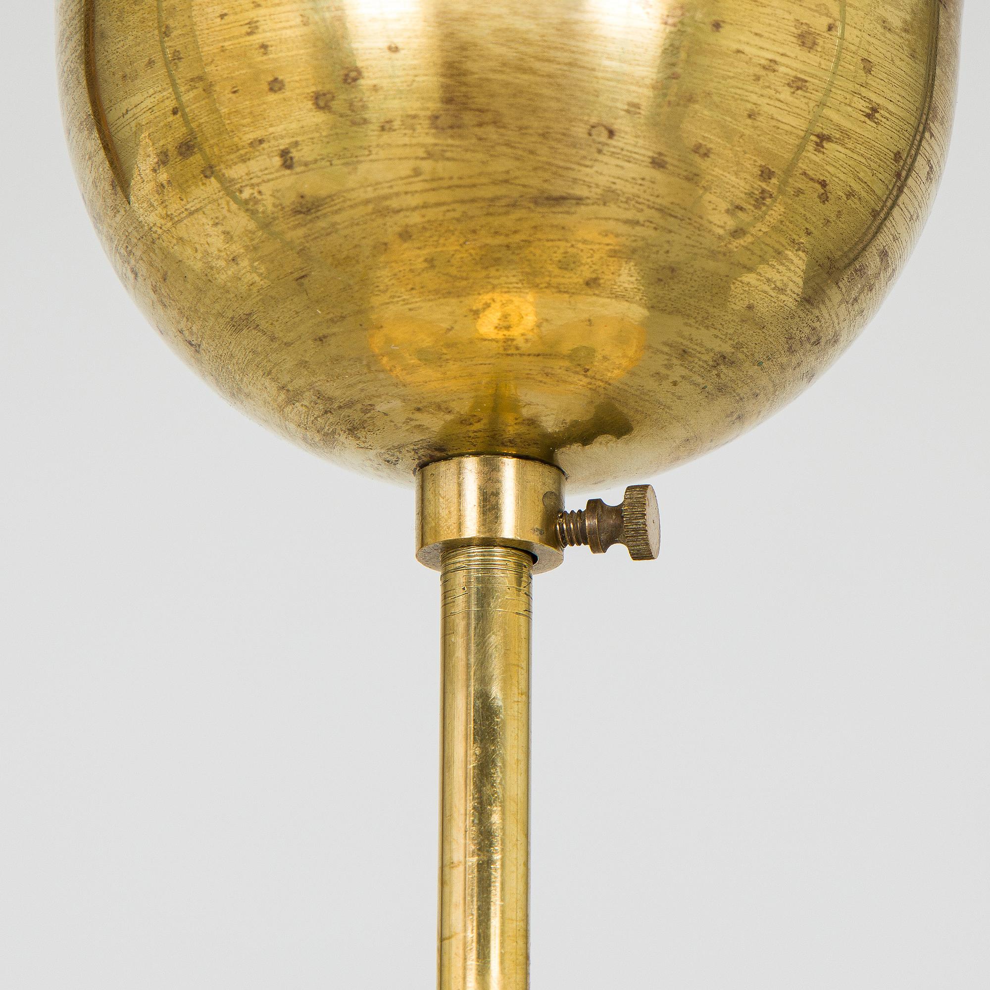 Paavo Tynell, taklampa modell 1442/4, Taito, 1930-tal.