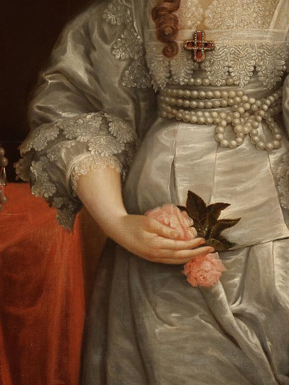 Antonis van Dyck Efter, "Drottning Henrietta Maria av England, Skottland & Irland", prinsessa av Frankrike (1609-1669).