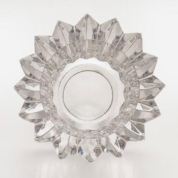 Aimo Okkolin, A 'Crown' crystal bowl signed Aimo Okkolin for Riihimäen Lasi Oy, Finland.