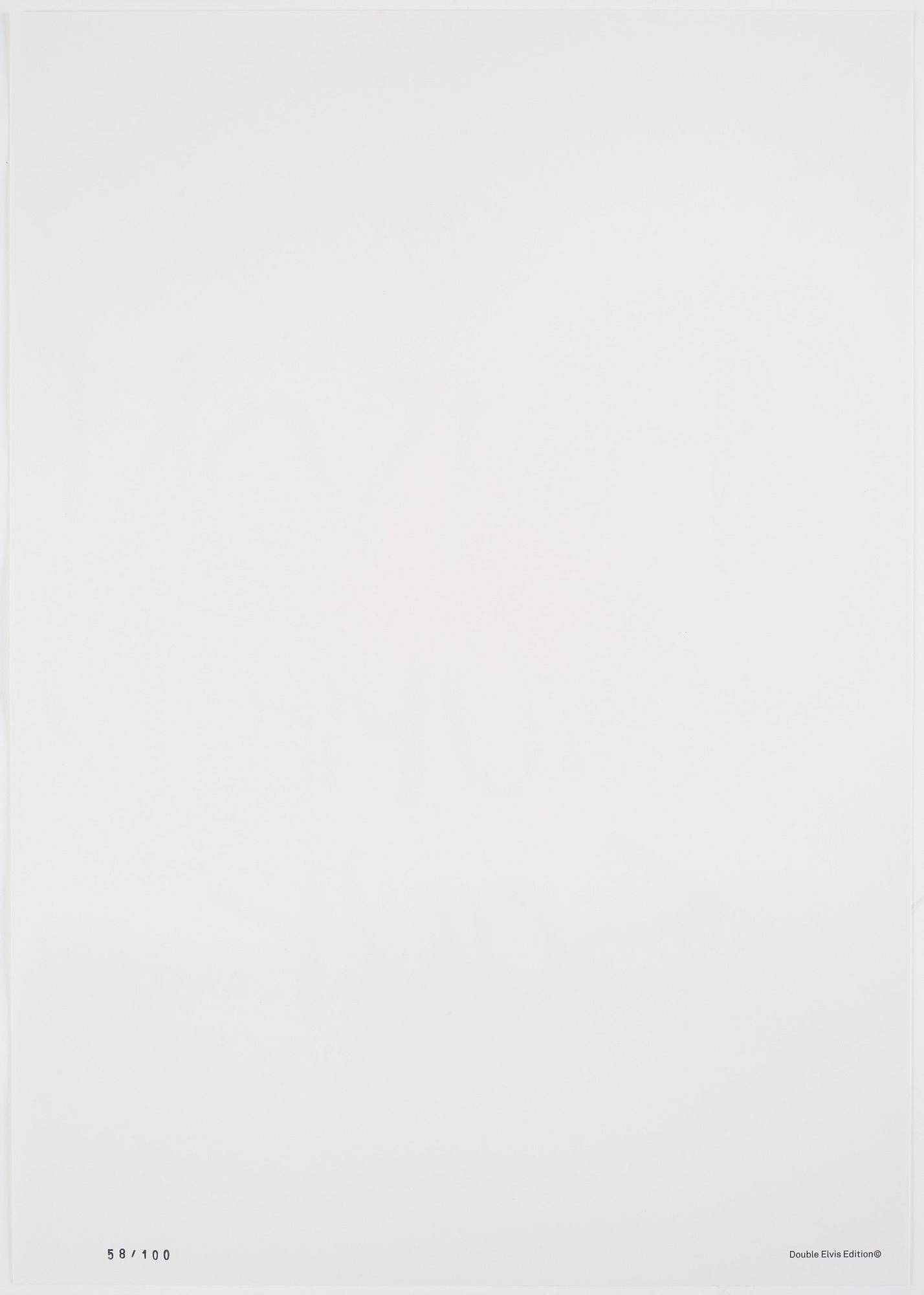 Double Elvis Edition Portfolio, 2010.