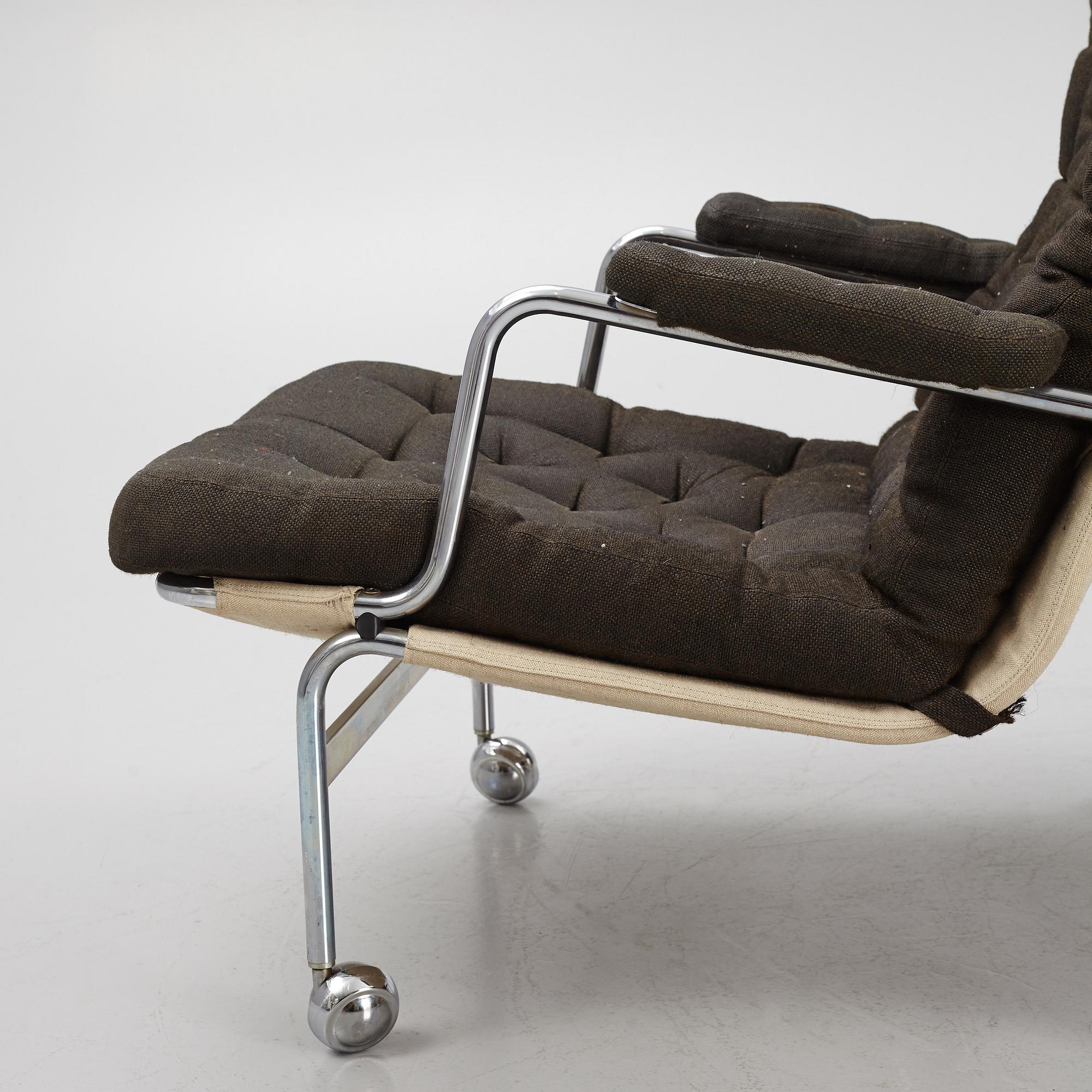Bruno Mathsson, a pair of "Karin" armchairs, Dux, Sweden,