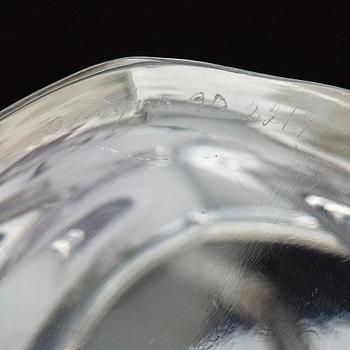 Olle Alberius, a pair of table lamps model "AD 2214", Orrefors, 1960s-70s.