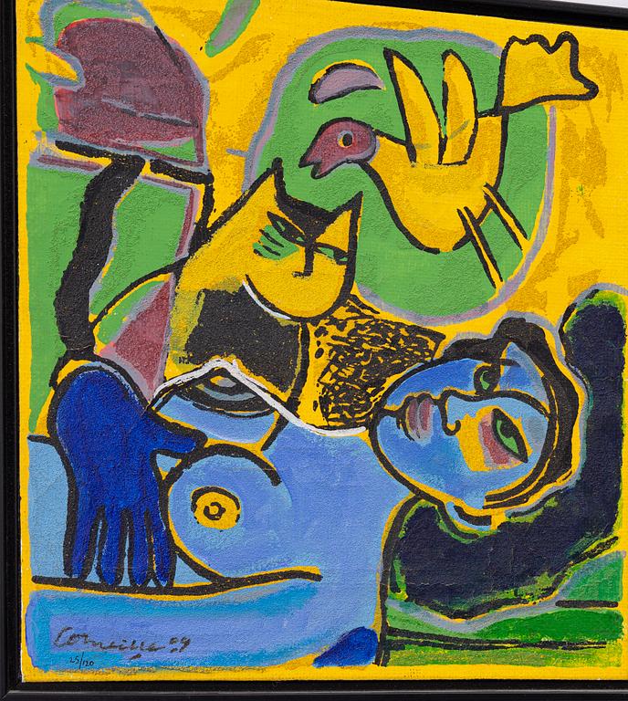 Beverloo Corneille, "Eight Cats in Love VI".